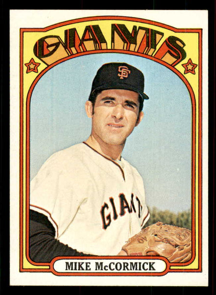 1972 Topps Baseball #682 Mike McCormick Giants NR-MT 556727