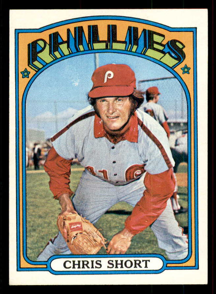 1972 Topps Baseball #665 Chris Short Phillies NR-MT 556741