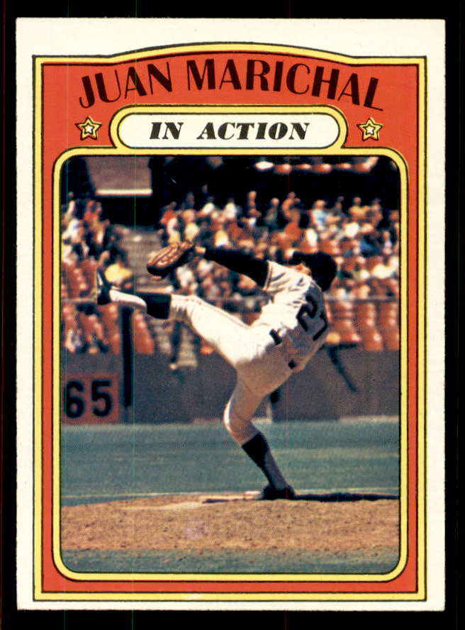 1972 Topps Baseball #568 Juan Marichal IA Giants EX-MT 556752