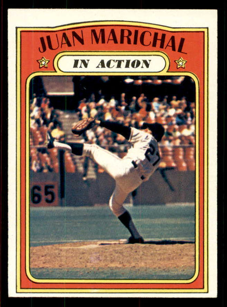 1972 Topps Baseball #568 Juan Marichal IA Giants EX-MT 556752