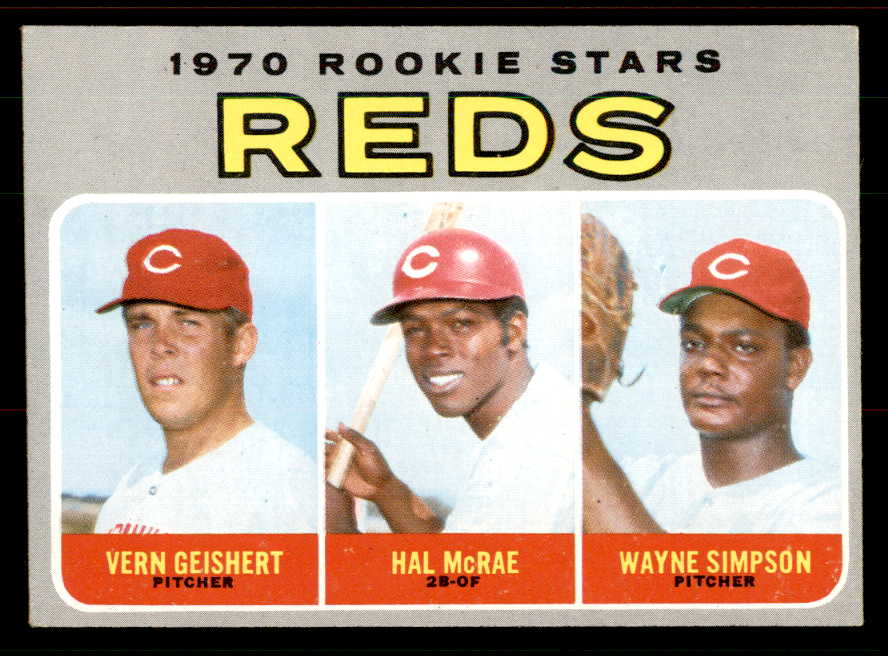 1970 Topps Baseball #683 Hal McRae Reds EX-MT 556753