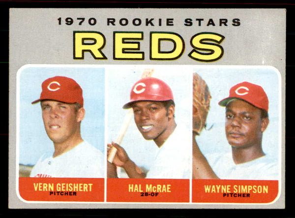 1970 Topps Baseball #683 Hal McRae Reds EX-MT 556754