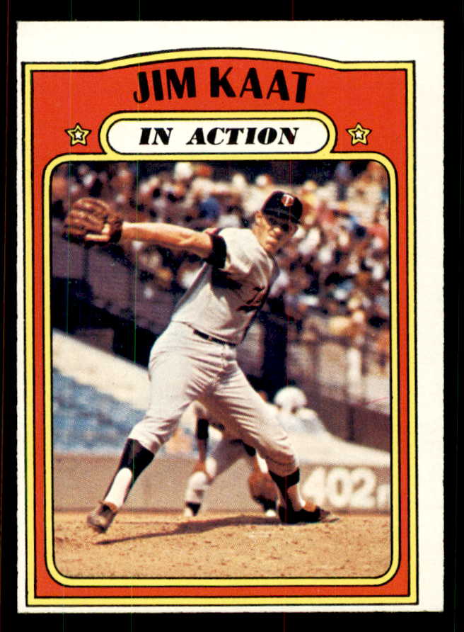 1972 Topps Baseball #710 Jim Kaat IA Twins EX-MT 556757