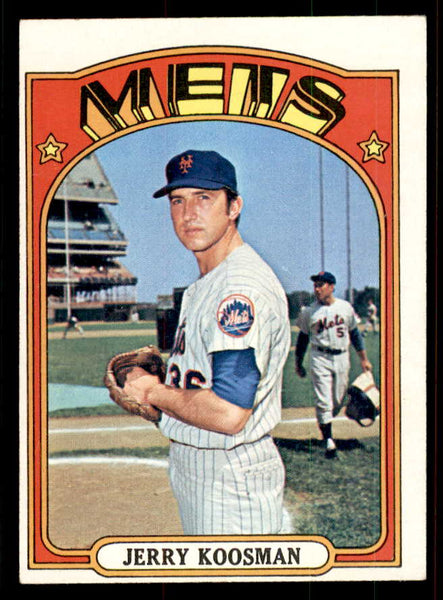 1972 Topps Baseball #697 Jerry Koosman Mets EX 556758