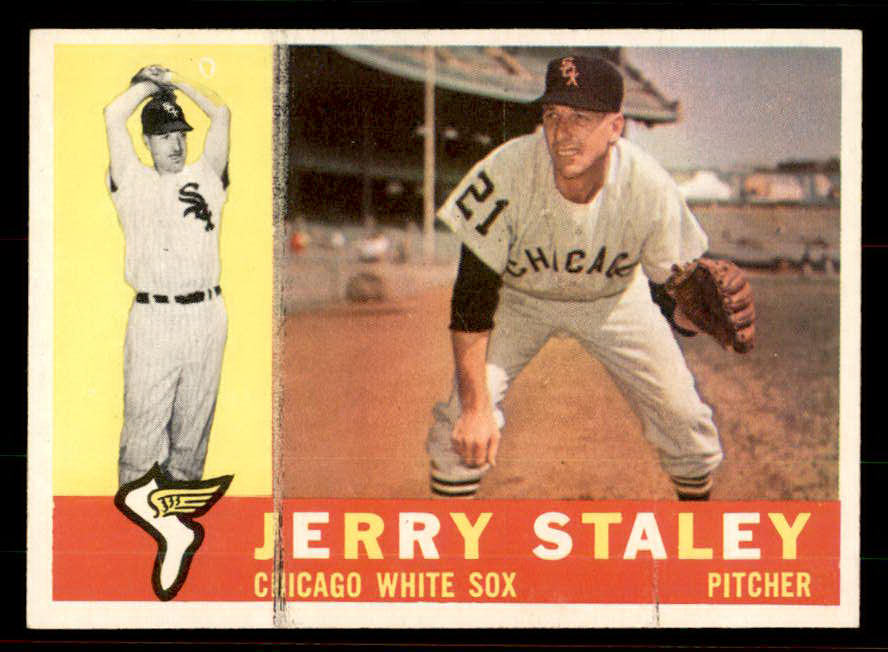 1960 Topps Baseball #510 Jerry Staley White Sox EX 556766