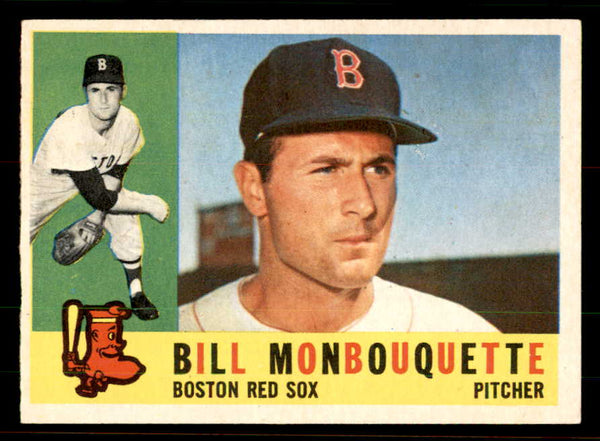 1960 Topps Baseball #544 Bill Monbouquette Red Sox EX+/EX-MT 556775