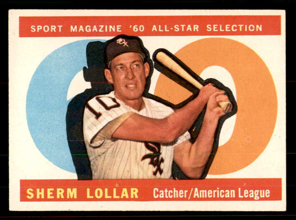 1960 Topps Baseball #567 Sherm Lollar A.S. White Sox EX+/EX-MT 556777