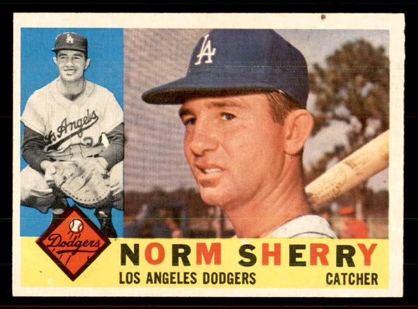 1960 Topps Baseball #529 Norm Sherry Dodgers EX-MT 556788