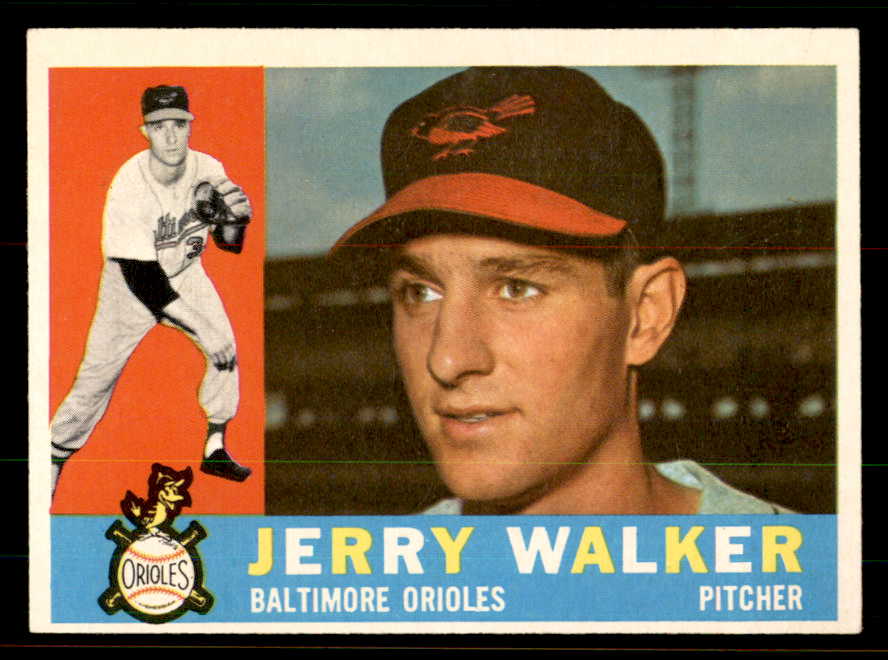 1960 Topps Baseball #540 Jerry Walker Orioles EX-MT 556790