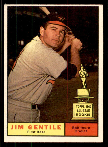 1961 Topps Baseball #559 Jim Gentile Orioles EX-MT 556805