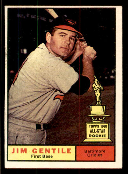 1961 Topps Baseball #559 Jim Gentile Orioles EX 556806