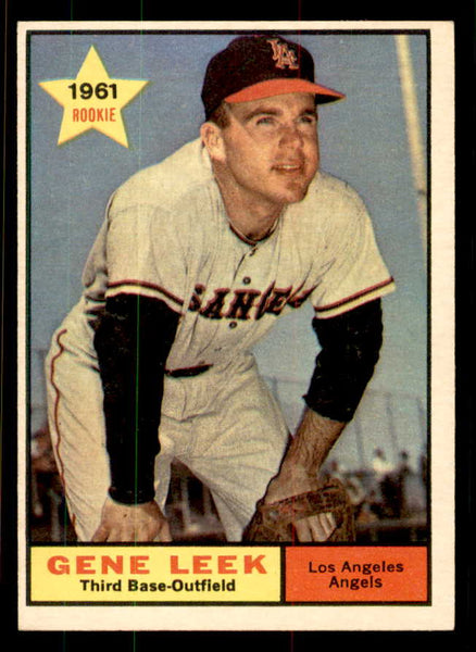 1961 Topps Baseball #527 Gene Leek Angels EX-MT 556814