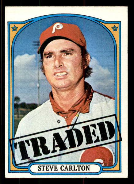 1972 Topps Baseball #751 Steve Carlton TR Phillies EX+/EX-MT 556834