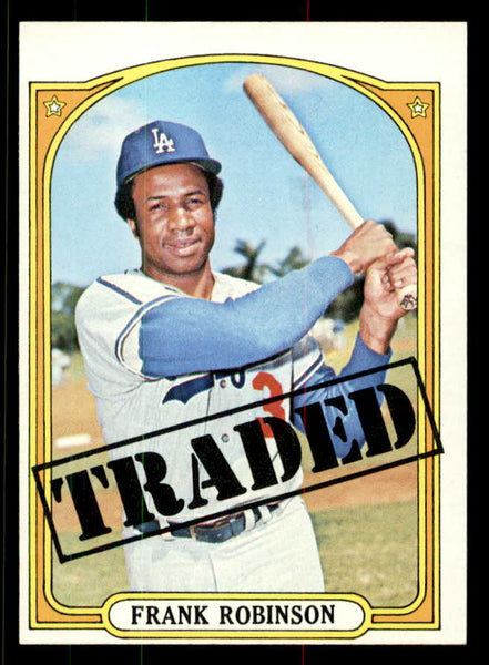 1972 Topps Baseball #754 Frank Robinson TR Dodgers NR-MT 556839