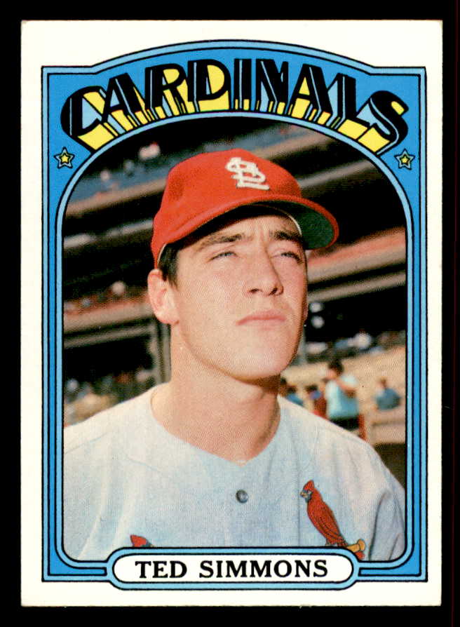 1972 Topps Baseball #154 Ted Simmons Cardinals EX-MT 556848