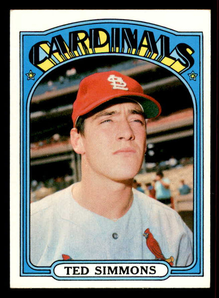 1972 Topps Baseball #154 Ted Simmons Cardinals EX-MT 556848