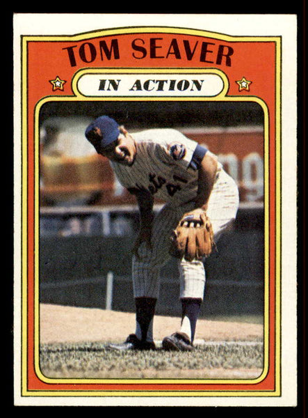 1972 Topps Baseball #446 Tom Seaver IA Mets EX-MT 556850