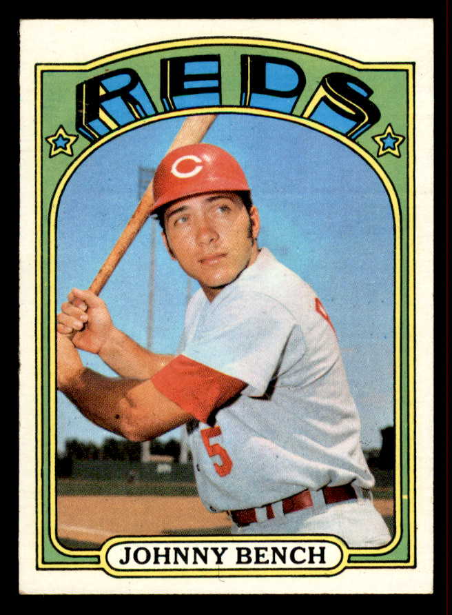 1972 Topps Baseball #433 Johnny Bench Reds EX-MT 556852