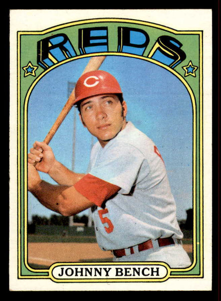 1972 Topps Baseball #433 Johnny Bench Reds EX-MT 556852