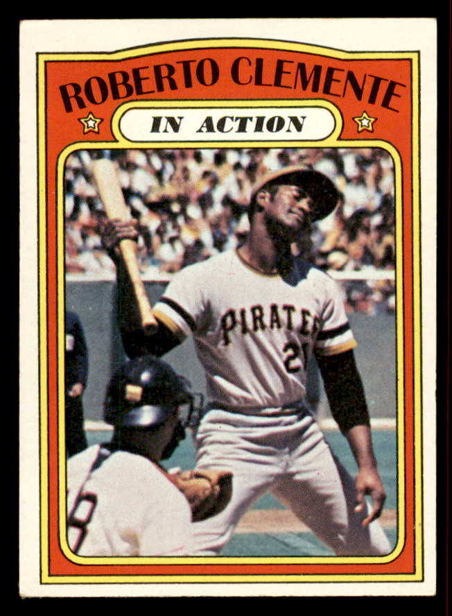 1972 Topps Baseball #310 Roberto Clemente IA Pirates EX-MT 556854