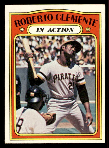 1972 Topps Baseball #310 Roberto Clemente IA Pirates EX-MT 556854