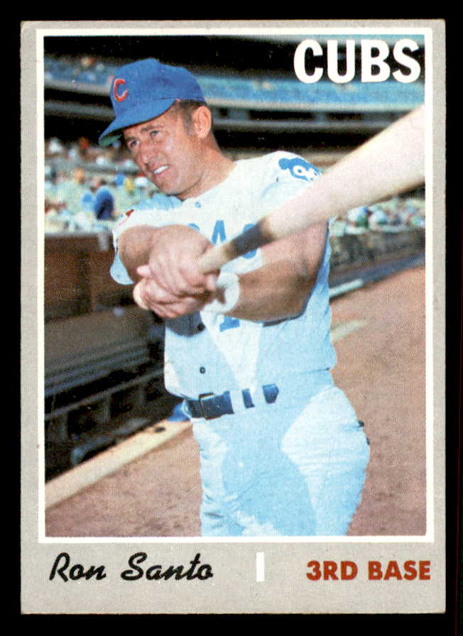 1970 Topps Baseball #670 Ron Santo Cubs EX-MT 556861