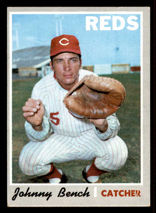 1970 Topps Baseball #660 Johnny Bench Reds EX 556880