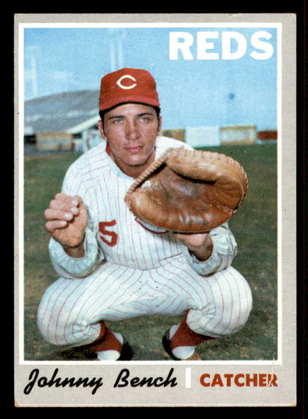 1970 Topps Baseball #660 Johnny Bench Reds EX 556880