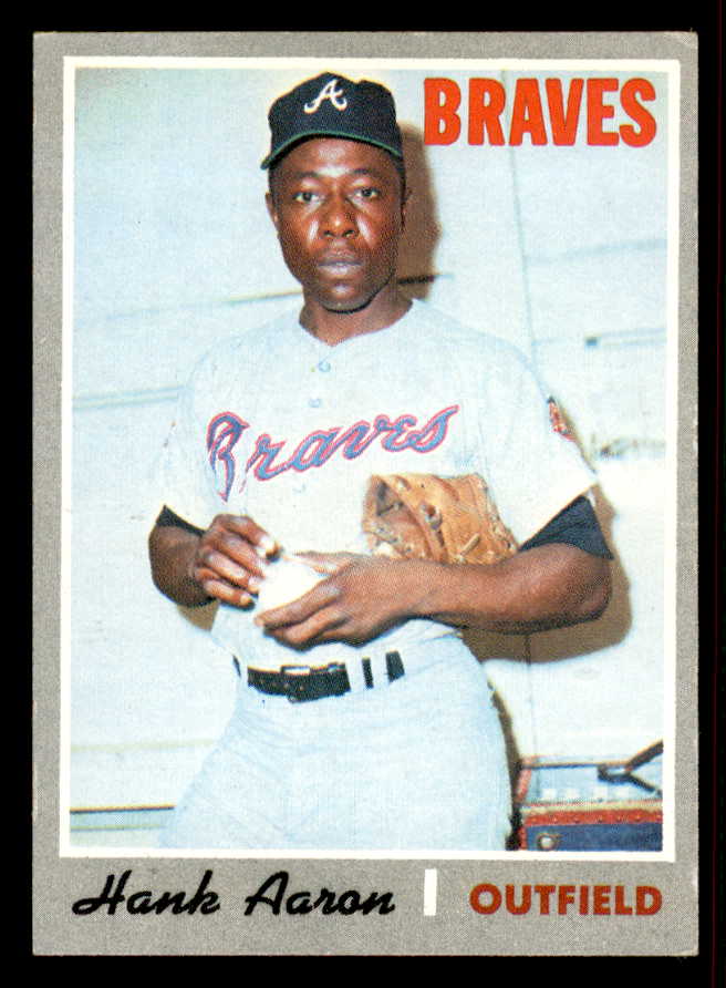 1970 Topps Baseball #500 Hank Aaron Braves VG-EX 556883