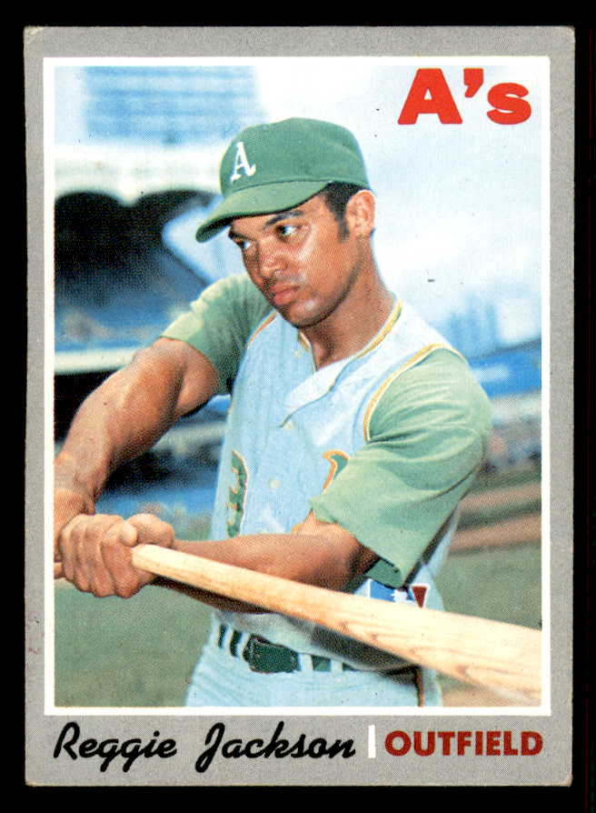 1970 Topps Baseball #140 Reggie Jackson A's VG-EX 556921