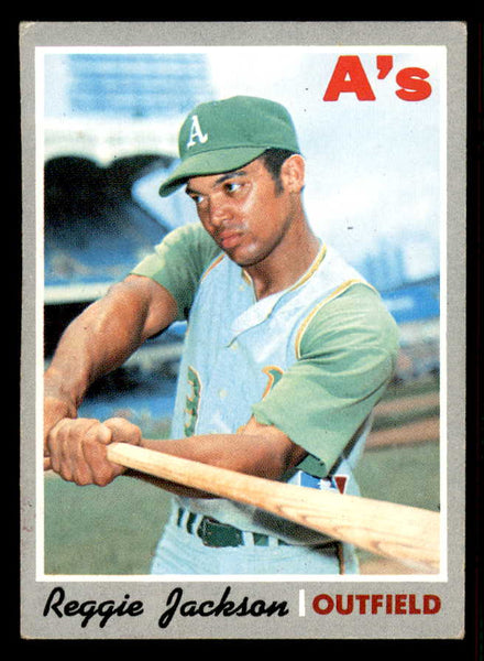 1970 Topps Baseball #140 Reggie Jackson A's VG-EX 556921