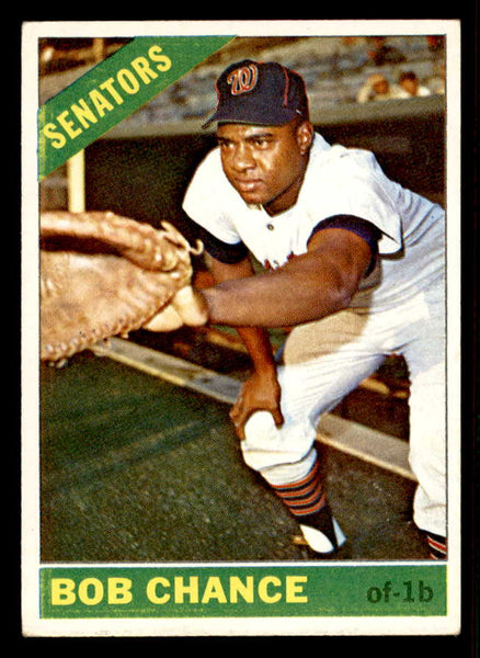 1966 Topps Baseball #564 Bob Chance Senators EX 556925