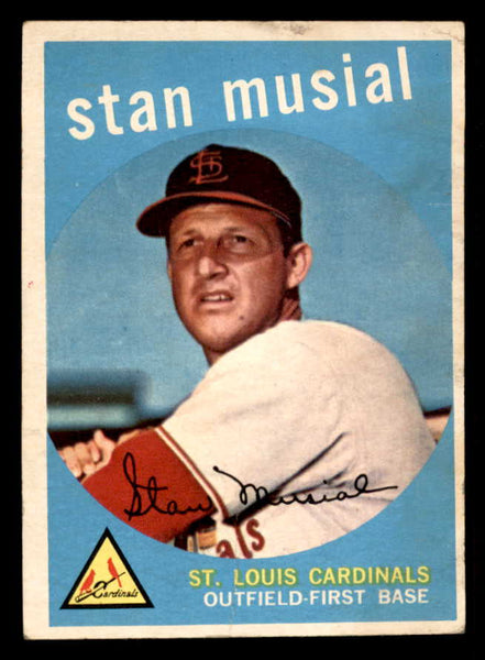 1959 Topps Baseball #150 Stan Musial Cardinals VG 556944
