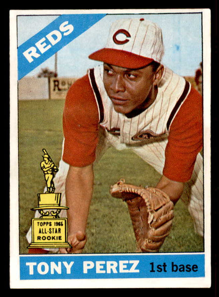 1966 Topps Baseball #072 Tony Perez Reds EX-MT 556946