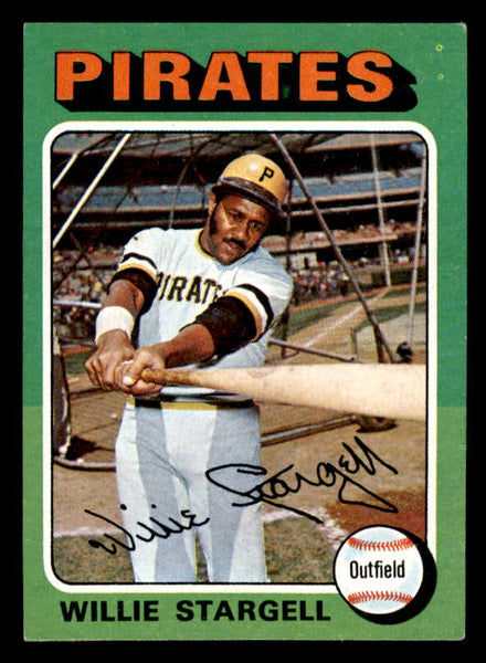 1975 Topps Mini Baseball #100 Willie Stargell Pirates EX-MT 556950