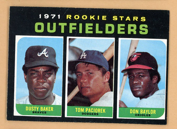 1971 Topps Baseball #709 Dusty Baker Don Baylor EX-MT 556973