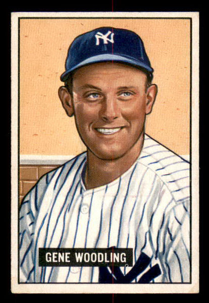 1951 Bowman Baseball #219 Gene Woodling Yankees EX-MT 556984