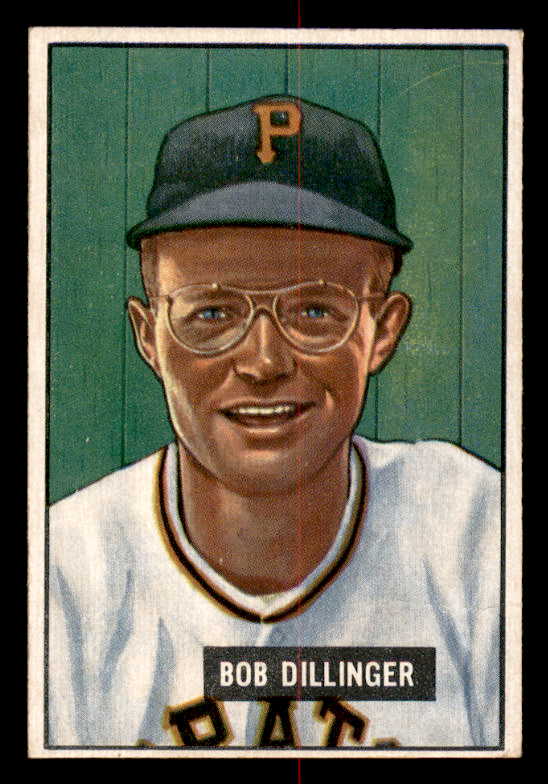 1951 Bowman Baseball #063 Bob Dillinger Pirates EX-MT 557003