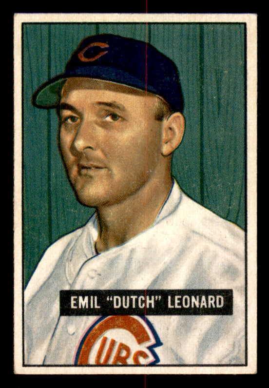 1951 Bowman Baseball #102 Dutch Leonard Cubs EX-MT 557014