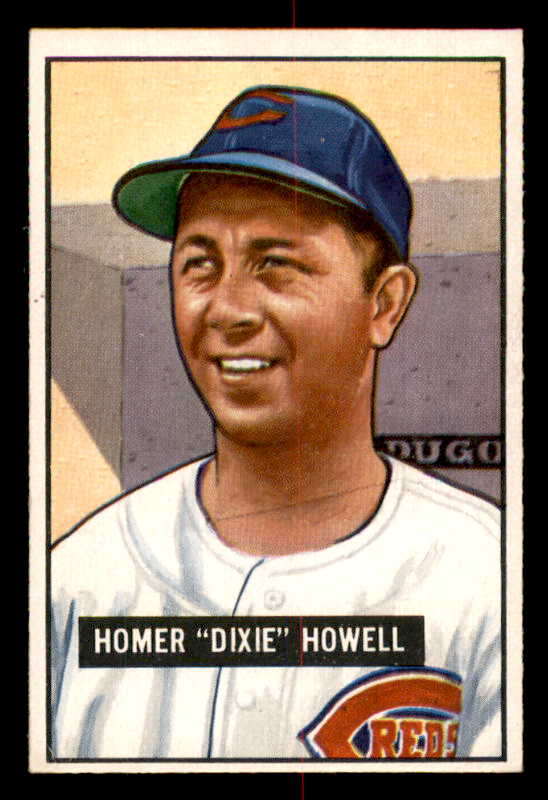 1951 Bowman Baseball #252 Dixie Howell Reds EX-MT 557017