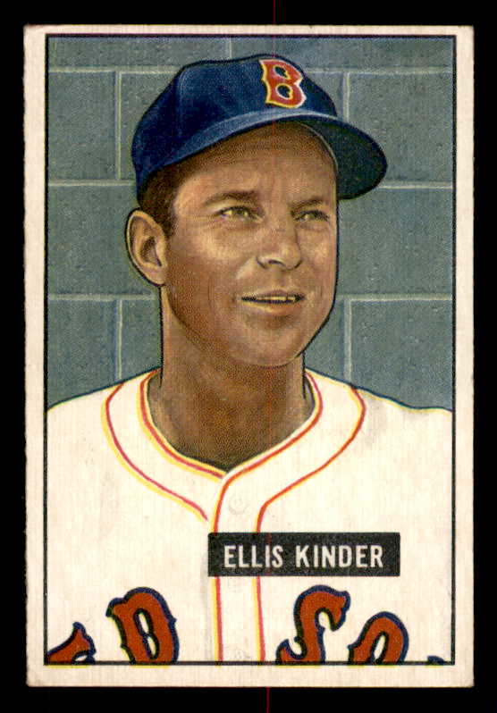 1951 Bowman Baseball #128 Ellis Kinder Red Sox EX-MT 557027