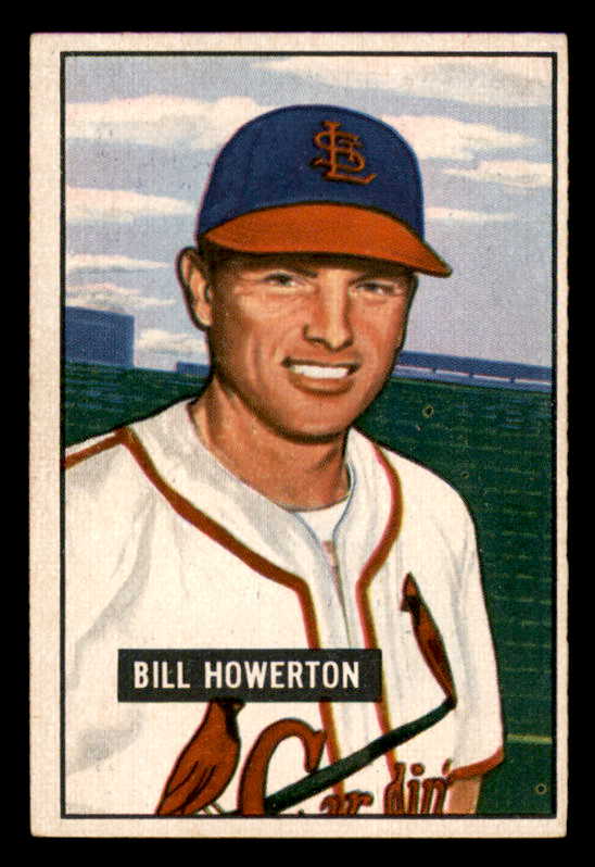 1951 Bowman Baseball #229 Bill Howerton Pirates EX-MT 557047