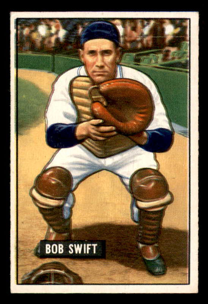 1951 Bowman Baseball #214 Bob Swift Tigers EX-MT 557051