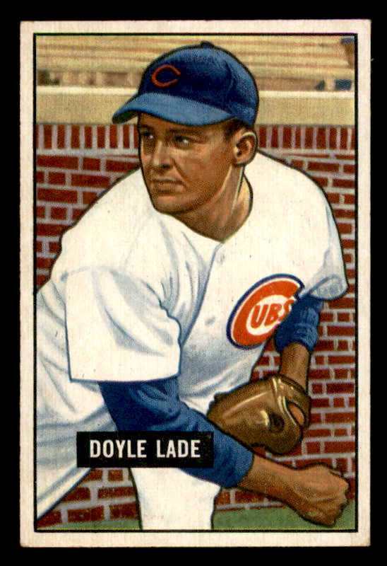 1951 Bowman Baseball #139 Doyle Lade Cubs EX-MT 557062