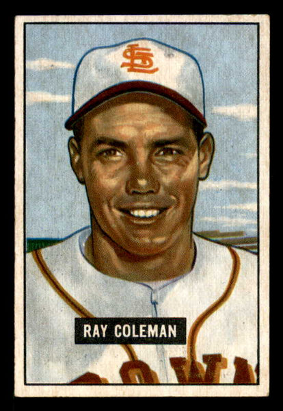 1951 Bowman Baseball #136 Ray Coleman Browns EX-MT 557064