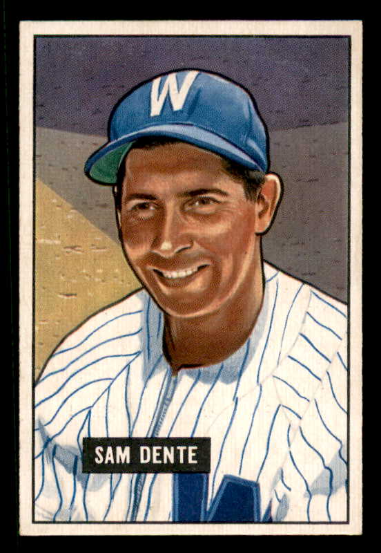 1951 Bowman Baseball #133 Sam Dente Senators EX-MT 557065