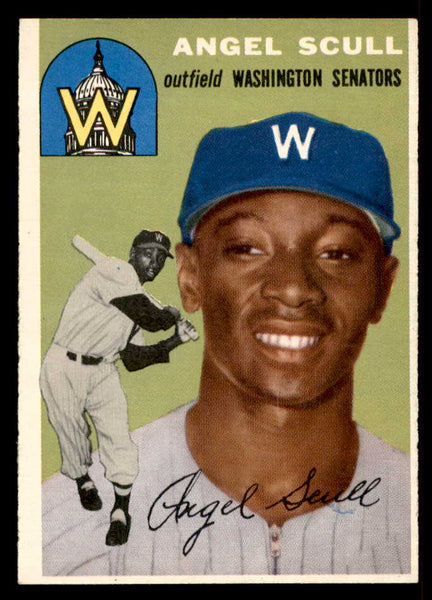 1954 Topps Baseball #204 Angle Scull Senators EX-MT 557072