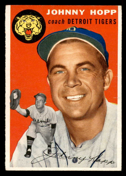 1954 Topps Baseball #193 Johnny Hopp Tigers EX-MT 557079