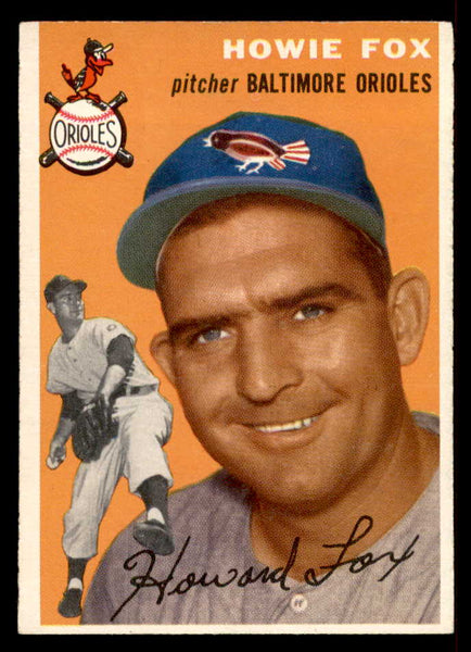 1954 Topps Baseball #246 Howie Fox Orioles EX-MT 557083