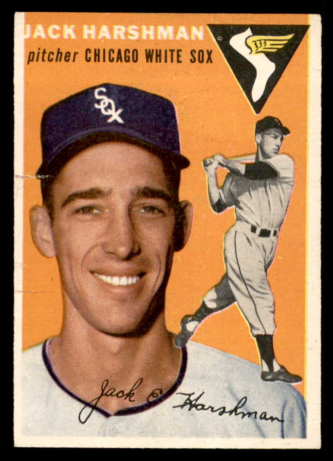 1954 Topps Baseball #173 Jack Harshman White Sox EX-MT 557090